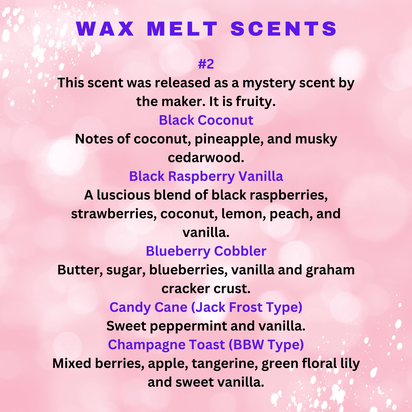 Blueberry Cobbler Wax Melts